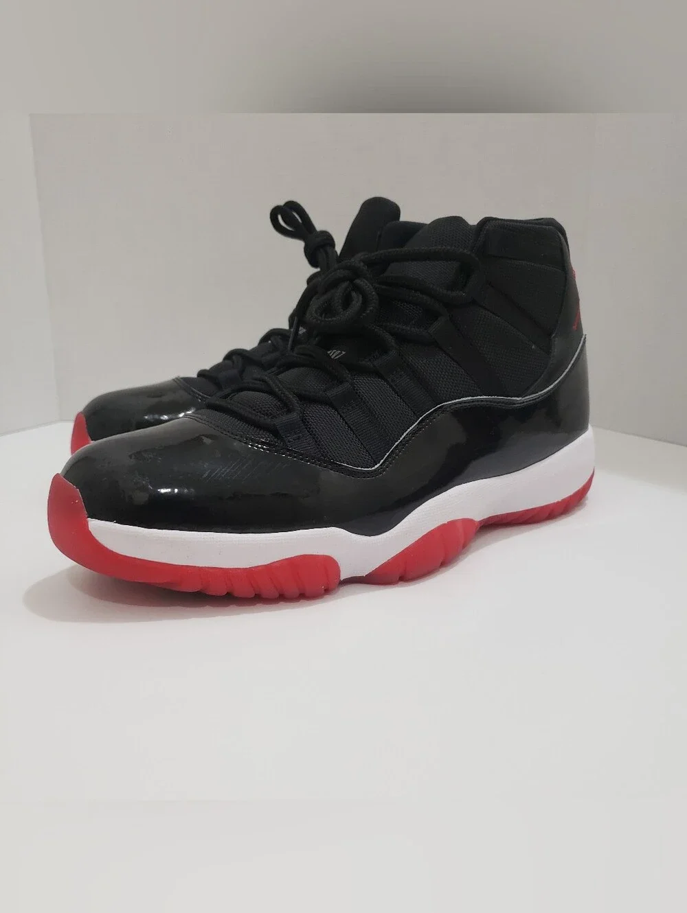 Nike Air Jordan 11 Retro Bred 2019 Men’s Size 12 Black Red 378037-061 OG Box